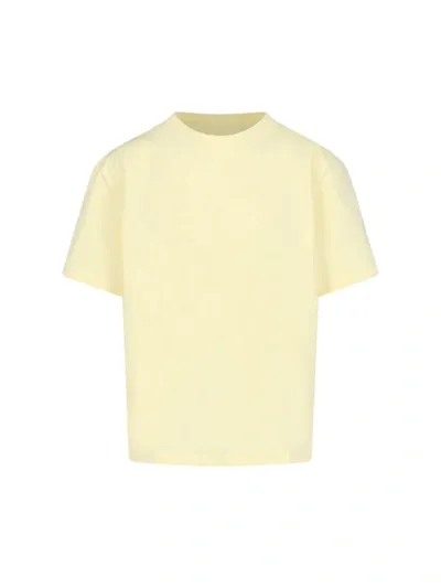 Studio Nicholson Dropped-shoulder T-shirt In Yellow