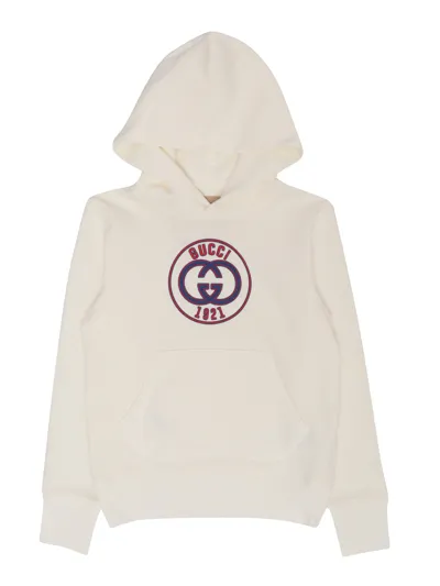 Gucci D&g Hoodie Sweatshirt In White