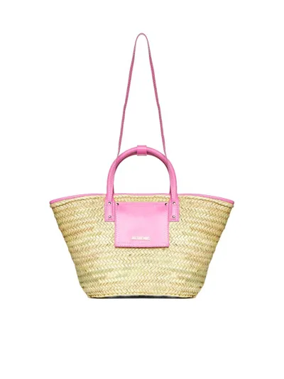 Jacquemus Le Panier Soli Open In Pink