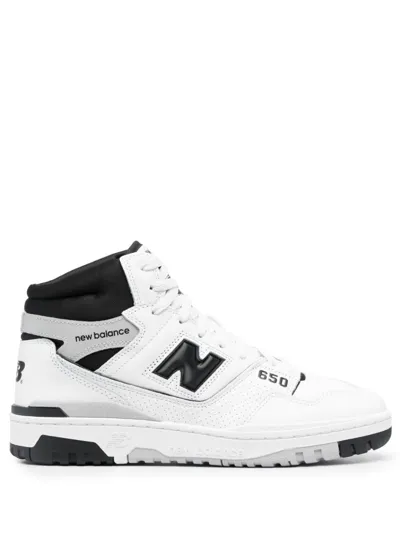 New Balance 650 High-top Sneakers In White