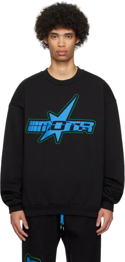 Members Of The Rage Black Oversized Sweatshirt