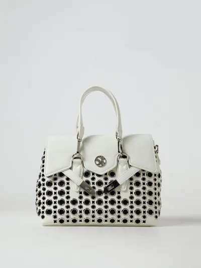 Secret Pon-pon Handbag  Woman Color White