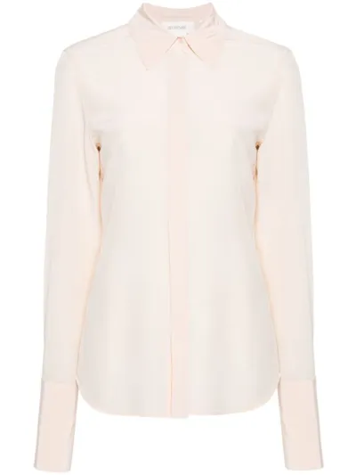 Sportmax Pre Silk Shirt In Powder