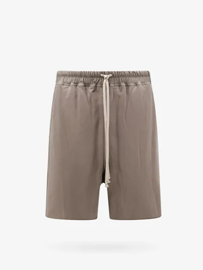 Rick Owens Bermuda Shorts In Brown