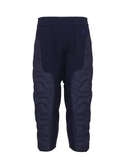 Moncler Padded Trousers Blue