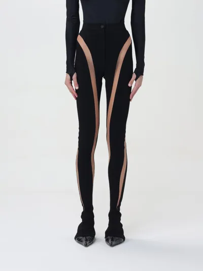 Mugler Pants  Woman Color Black