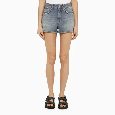 Department 5 Blue Denim Shorts