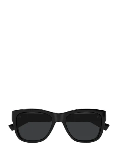 Saint Laurent Eyewear Round In Black