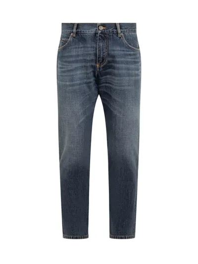 Dolce & Gabbana Slim Fit Blue Jeans