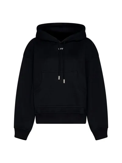 Off-white Fleece In Black White