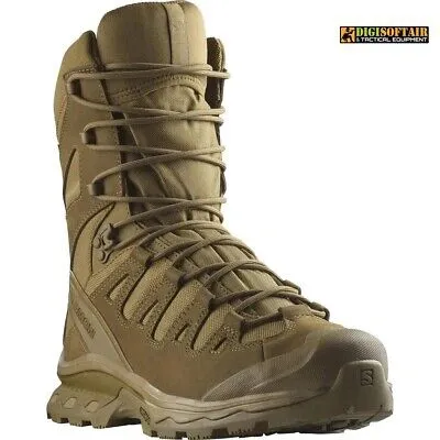 Pre-owned Salomon Quest 4d High Gtx Forces 2 Coyote Brown In  Quest 4d High Gtx Forces 2 Coyote Braun