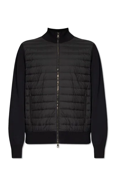 Moncler Padded Zip In Blue