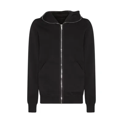 Rick Owens Drkshdw Black Cotton Sweatshirt