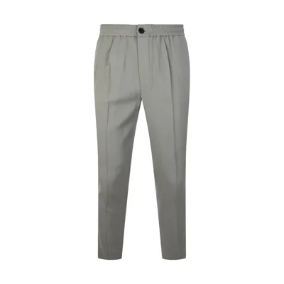 Ami Alexandre Mattiussi Pants In Mineral Grey