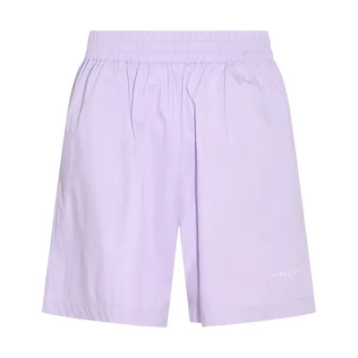 Ih Nom Uh Nit Logo-print Elasticated-waist Shorts In Purple