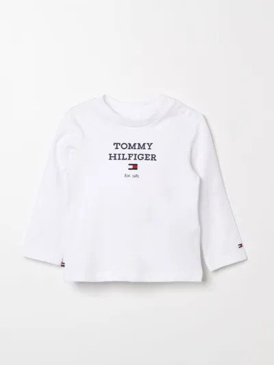 Tommy Hilfiger Babies' T-shirt  Kids Color White