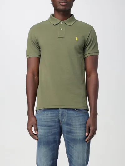 Polo Ralph Lauren Polo Shirt  Men Color Green