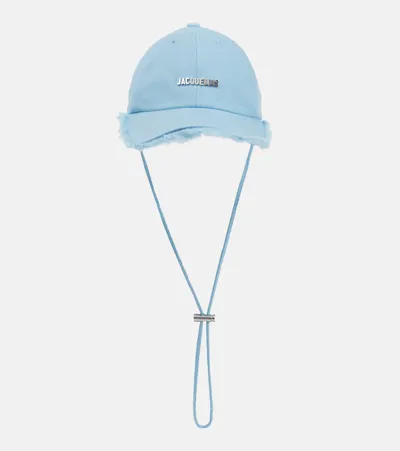 Jacquemus Le Casquette Artichaut Baseball Cap In Blue