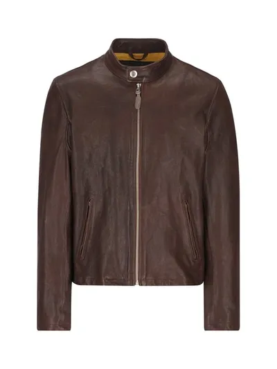 Contrastway Jackets In Brown