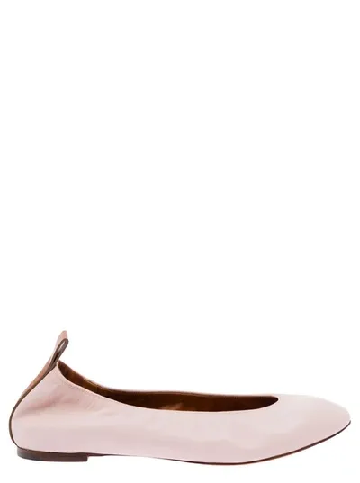 Lanvin Ballerina Nappa In White