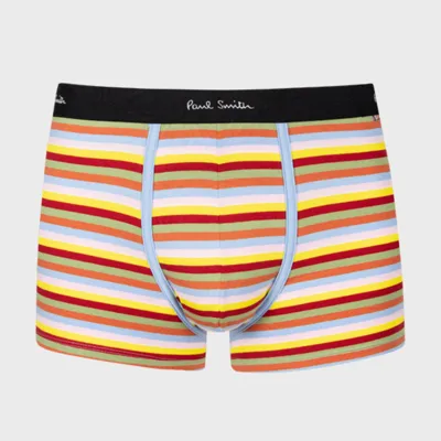 Paul Smith Men Trunk Boswell Stripe In Yellow