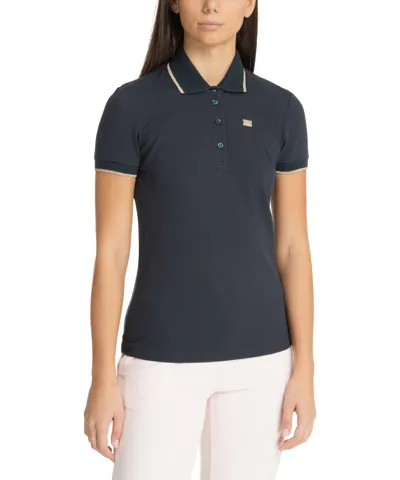 Ea7 Polo Shirt In Blue