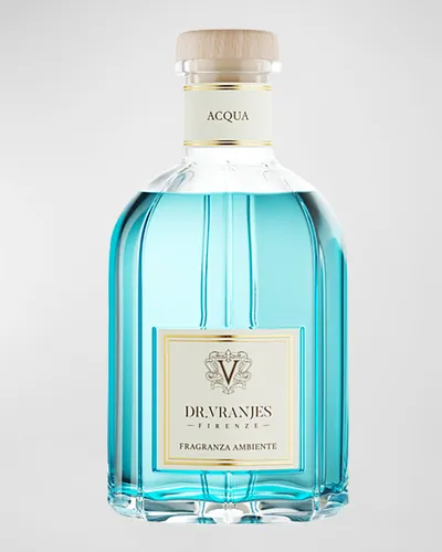 Dr Vranjes Firenze Acqua Glass Bottle Home Fragrance, 42 Oz./ 1250 ml In Blue