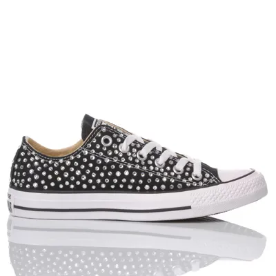 Mimanera Converse Swarovski Black Ox Customized