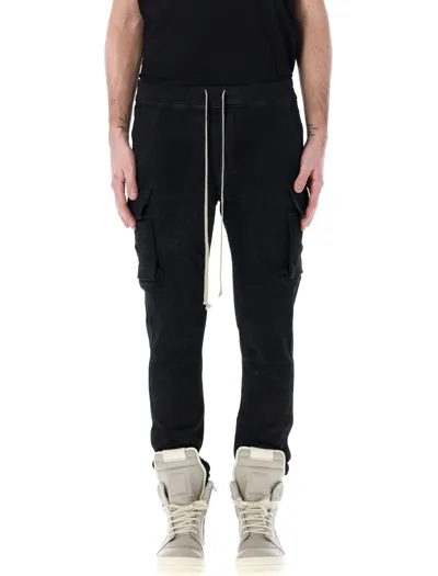 Rick Owens Drkshdw Pants Mastodon Cut In Black