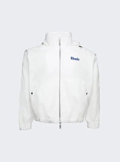 Rhude White Paneled Track Jacket