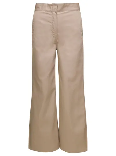 Palm Angels Reversed Waistband Chino In Pink