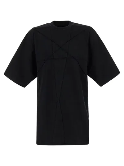 Rick Owens Drkshdw Cotton T-shirt In Black