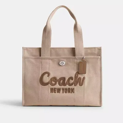 Coach Cargo Tote 42 In Brown