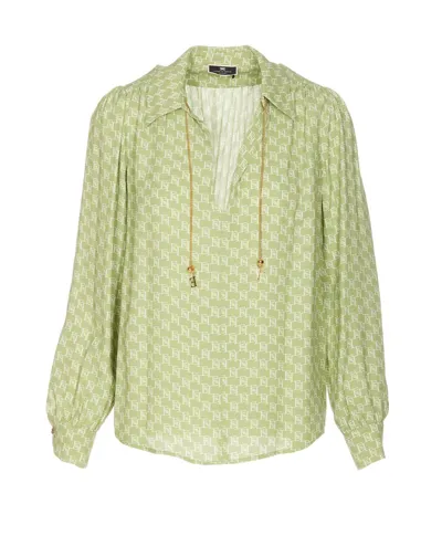 Elisabetta Franchi Shirts In Green