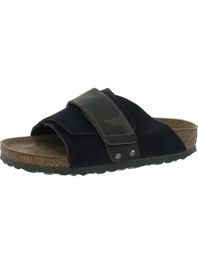 Birkenstock Kyoto Suede Flat Sandals In Multi