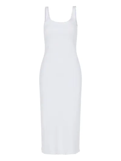 Chloé Tank Midi Dress In White