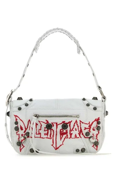 Balenciaga Handbags. In White