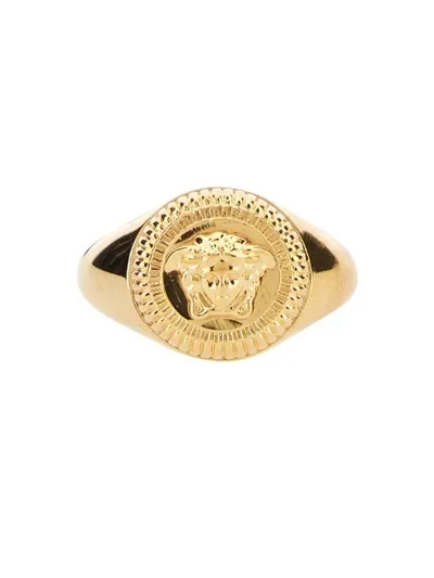 Versace Anello Medusa Biggie In Gold