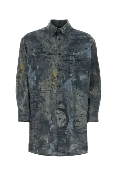 Yohji Yamamoto Camicia-2 Nd  Male In Multi