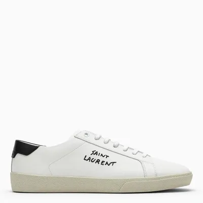 Saint Laurent White Sl06 Low Sneakers Men