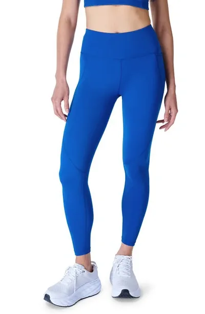 Sweaty Betty Women's Power 7/8 Gym Leggings In Blue