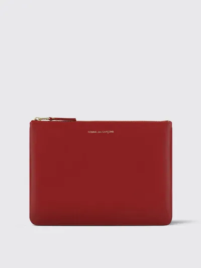 Comme Des Garçons Wallet Comme Des Garcons Men Color Red