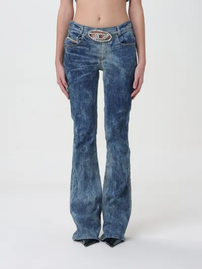 Diesel Jeans  Woman Color Blue