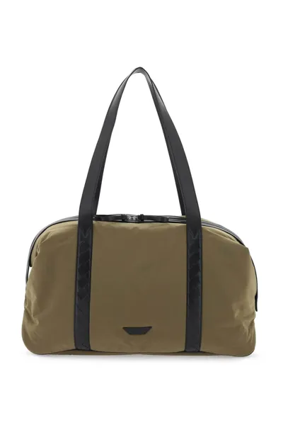 Bottega Veneta Large Weekender Travel Duffel Bag In Green