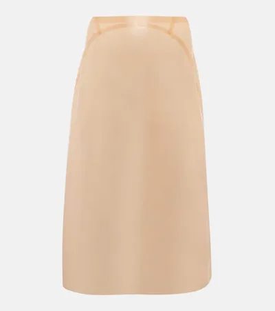 Alaïa Pencil Skirt In Pink