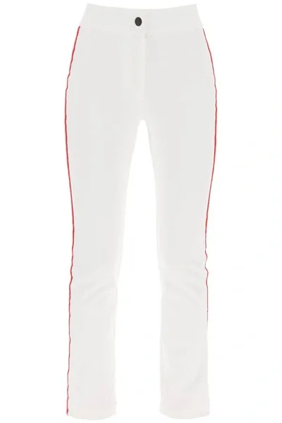 Moncler Side Embroidery Pants In White