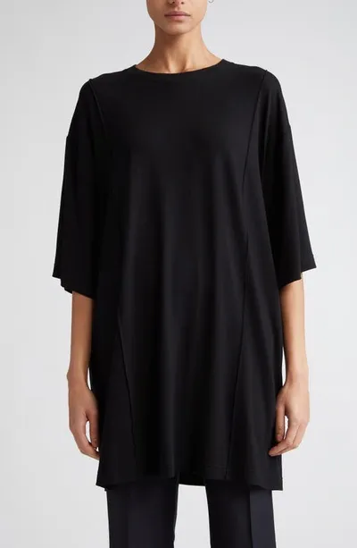 Peter Do Creased Oversize T-shirt In Black