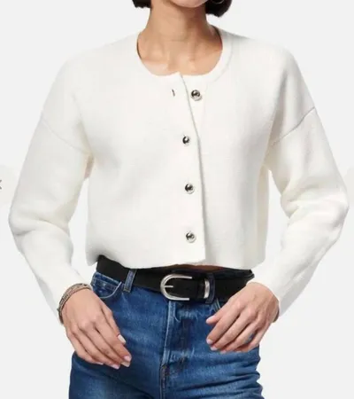 Cami Nyc Women's Hara Cotton Crop Cardigan In Ceramic