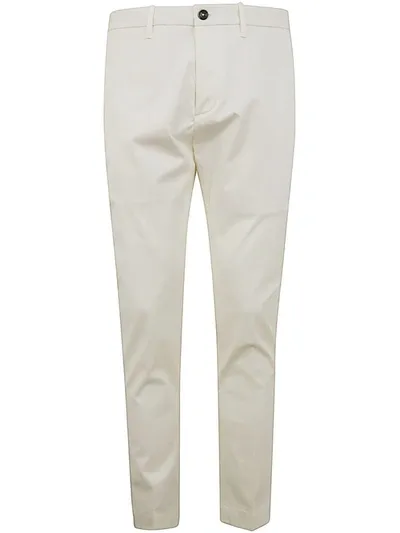 Nine In The Morning Easy Chino Slim Trouser Clothing In White