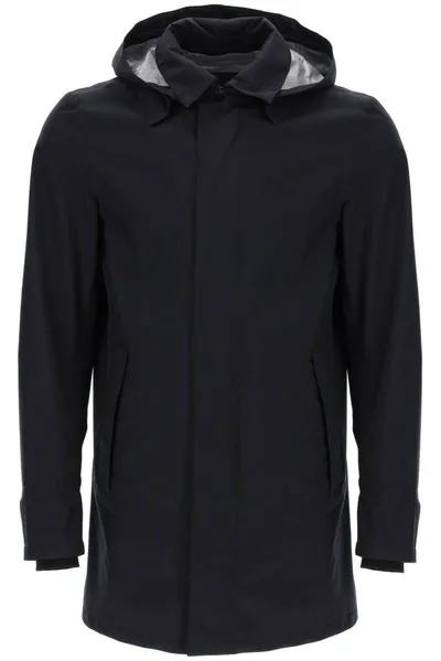 Herno Laminar Carcoat Laminar In Gore-tex 2l In Black